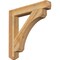 Ekena Millwork Legacy Craftsman Rough Sawn Bracket, Western Red Cedar, 4"W x 28"D x 28"H BKT04X28X28LEC04RWR - alternate 1